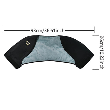 Electric Neck & Shoulder Heating Wrap – Muscle Relief Pad